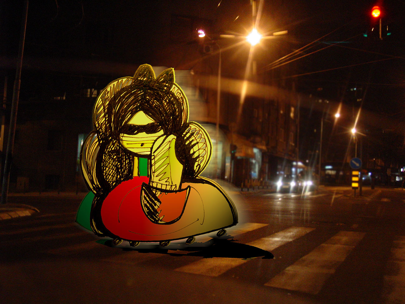 image of painting mixing drawing and photography